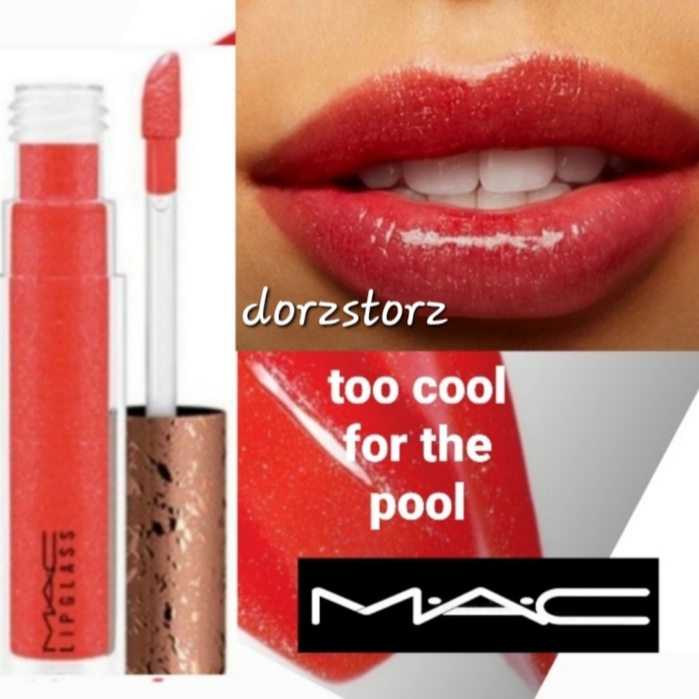 MAC Bronzing Collection Lipglass *TOO COOL FOR POOL*